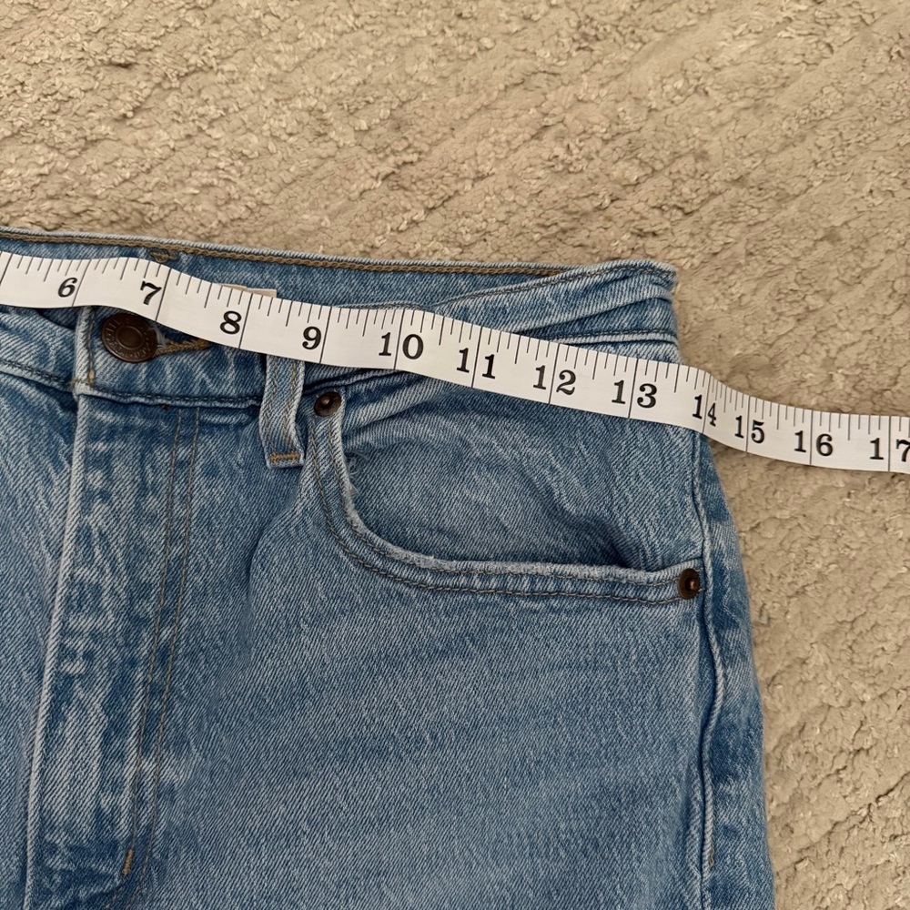 Levi’s 70s High Slim Straight Jeans Light Wash Size 27 - Picture 9 of 12
